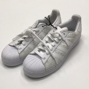 ASOS adidas snakeskin white shoes 9